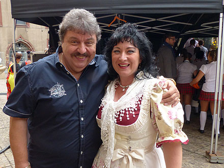 Entertainer und S&auml;nger Achim Mentzel und S&auml;ngerin Regina Ross - Dienst&auml;lteste Talenteshow HERZKLOPFEN KOSTENLOS 2015